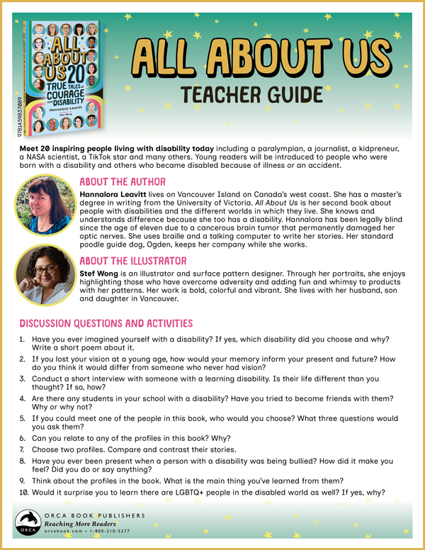 All About Us Teacher Guide