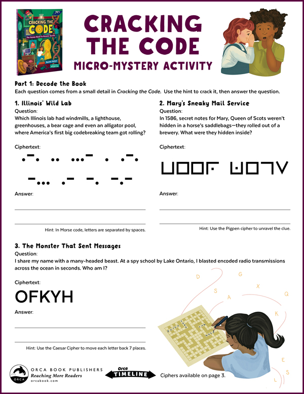 Cracking the Code Activity