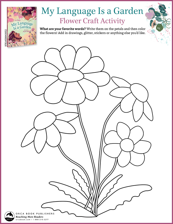 My Language is a Garden Activity