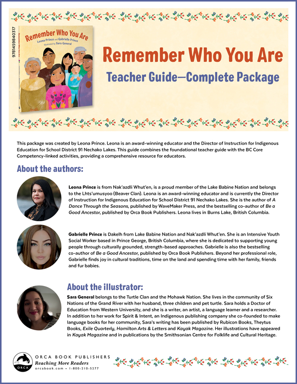 One Beaded Earring Teacher Guide