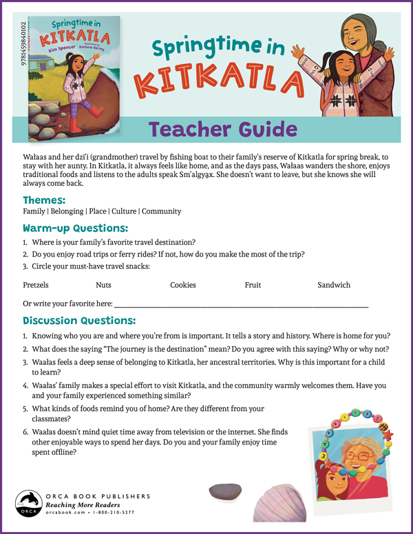 Springtime in Kitkatla Teacher Guide