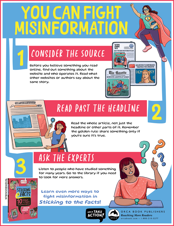 You Can Fight Misinformation Poster