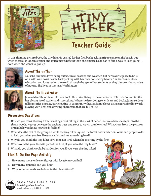 Tiny Hiker Teacher Guide