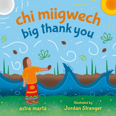 chi miigwech, big thank you