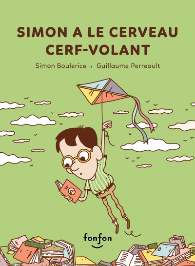 Simon a le cerveau cerf-volant